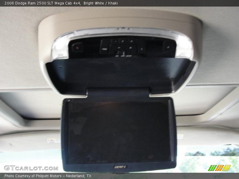 Bright White / Khaki 2006 Dodge Ram 2500 SLT Mega Cab 4x4