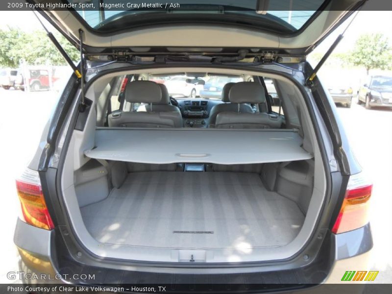 Magnetic Gray Metallic / Ash 2009 Toyota Highlander Sport