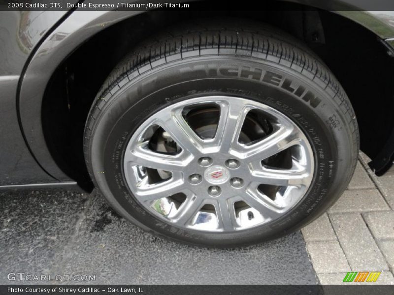 Double Espresso / Titanium/Dark Titanium 2008 Cadillac DTS