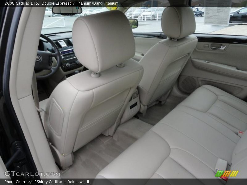 Double Espresso / Titanium/Dark Titanium 2008 Cadillac DTS