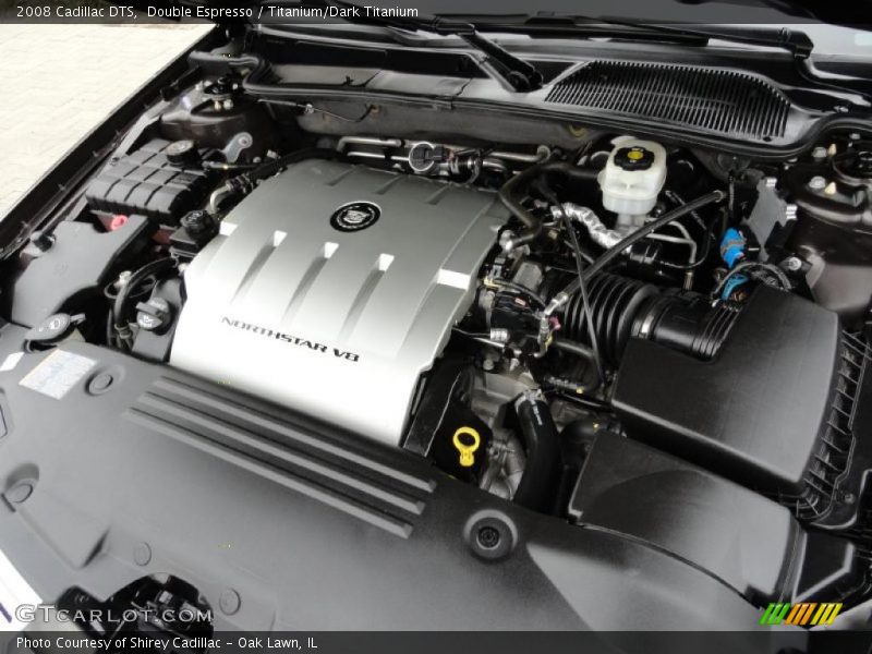 Double Espresso / Titanium/Dark Titanium 2008 Cadillac DTS
