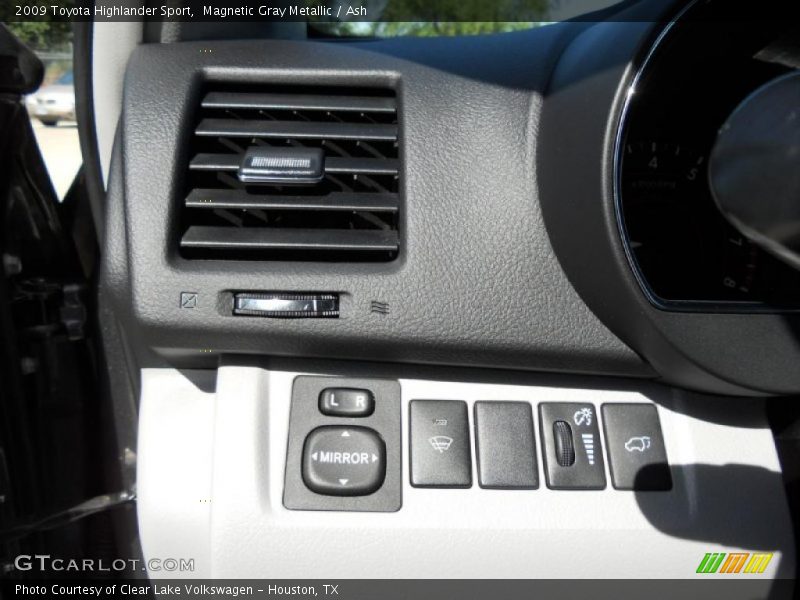 Magnetic Gray Metallic / Ash 2009 Toyota Highlander Sport