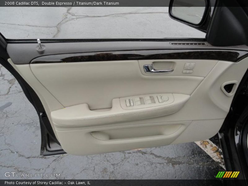 Double Espresso / Titanium/Dark Titanium 2008 Cadillac DTS