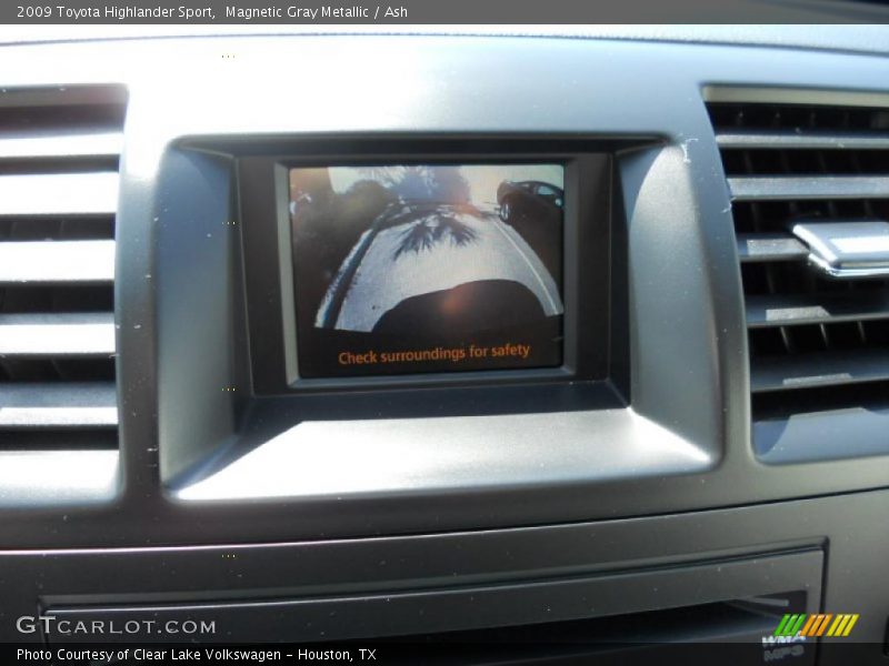 Magnetic Gray Metallic / Ash 2009 Toyota Highlander Sport