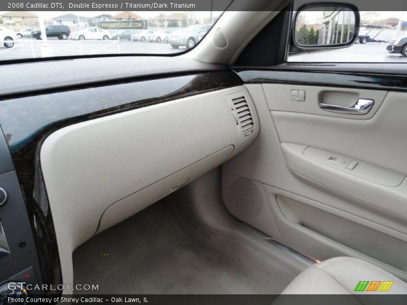 Double Espresso / Titanium/Dark Titanium 2008 Cadillac DTS