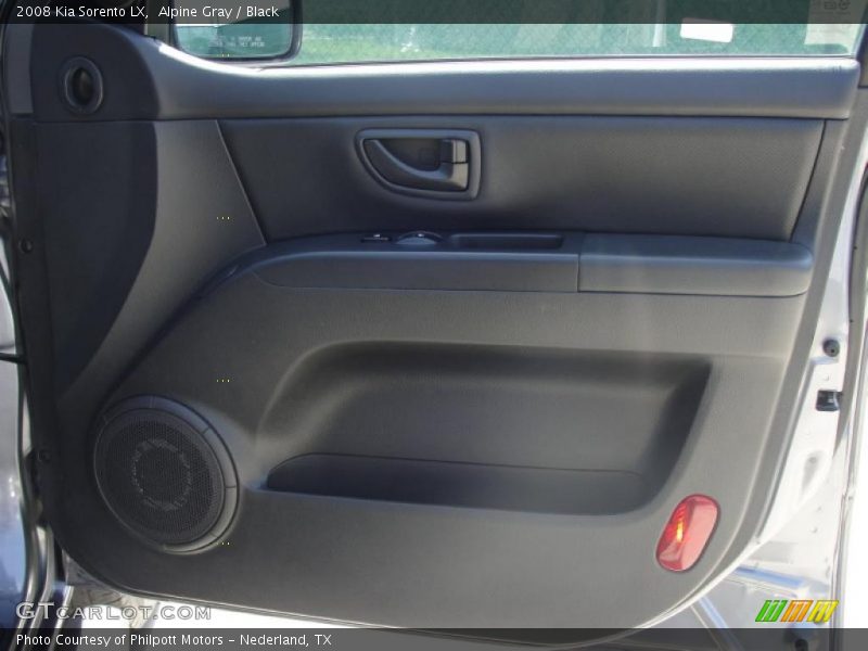 Alpine Gray / Black 2008 Kia Sorento LX