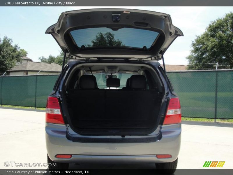 Alpine Gray / Black 2008 Kia Sorento LX
