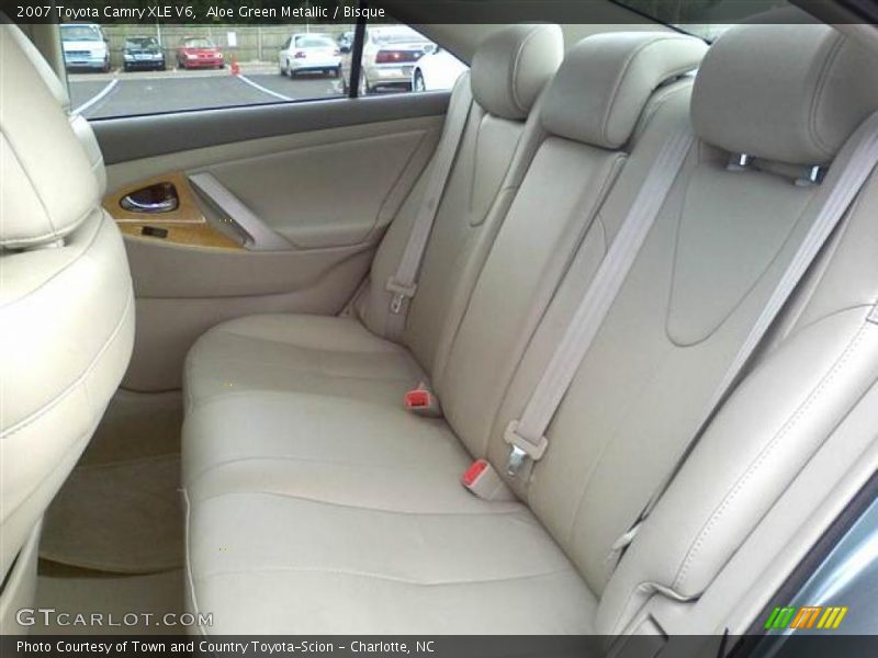 Aloe Green Metallic / Bisque 2007 Toyota Camry XLE V6