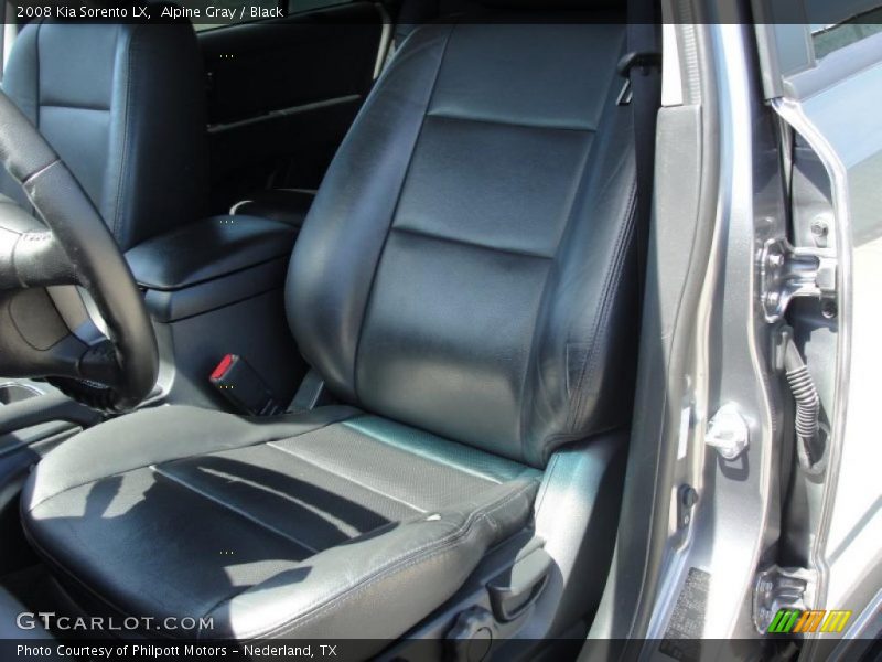 Alpine Gray / Black 2008 Kia Sorento LX