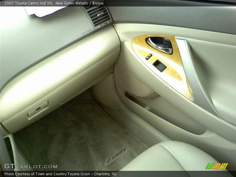 Aloe Green Metallic / Bisque 2007 Toyota Camry XLE V6