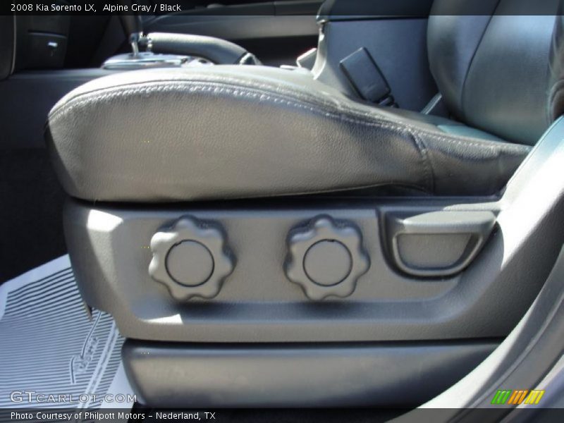 Alpine Gray / Black 2008 Kia Sorento LX