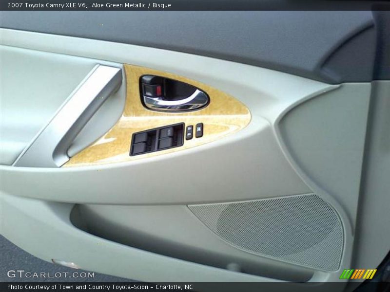Aloe Green Metallic / Bisque 2007 Toyota Camry XLE V6