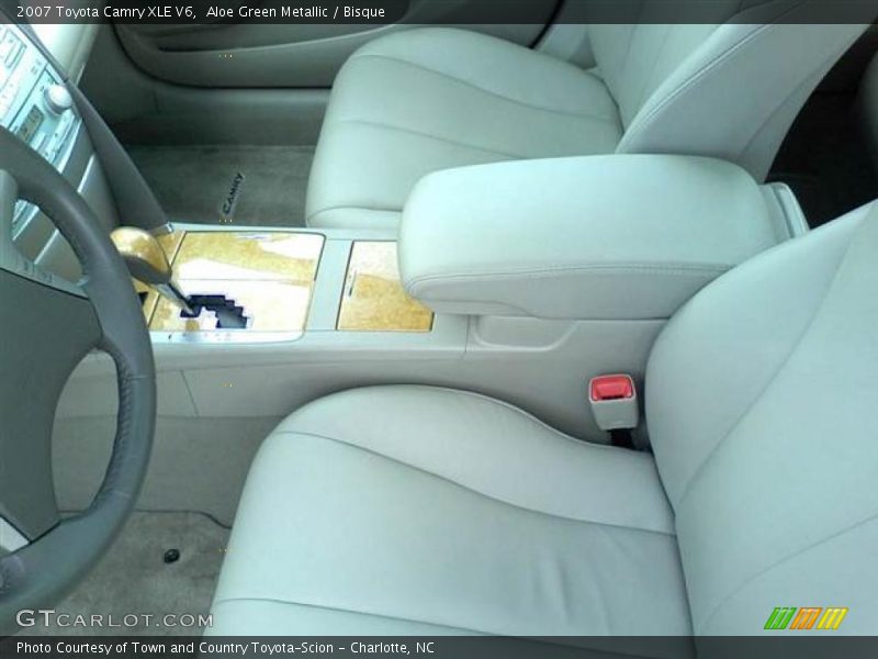 Aloe Green Metallic / Bisque 2007 Toyota Camry XLE V6