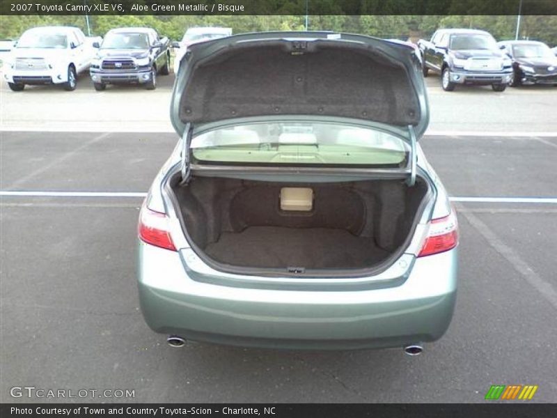 Aloe Green Metallic / Bisque 2007 Toyota Camry XLE V6