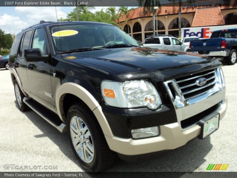 Black / Camel 2007 Ford Explorer Eddie Bauer