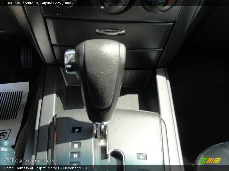 Alpine Gray / Black 2008 Kia Sorento LX