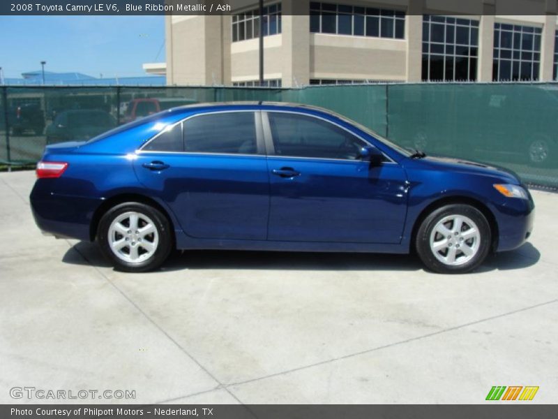 Blue Ribbon Metallic / Ash 2008 Toyota Camry LE V6