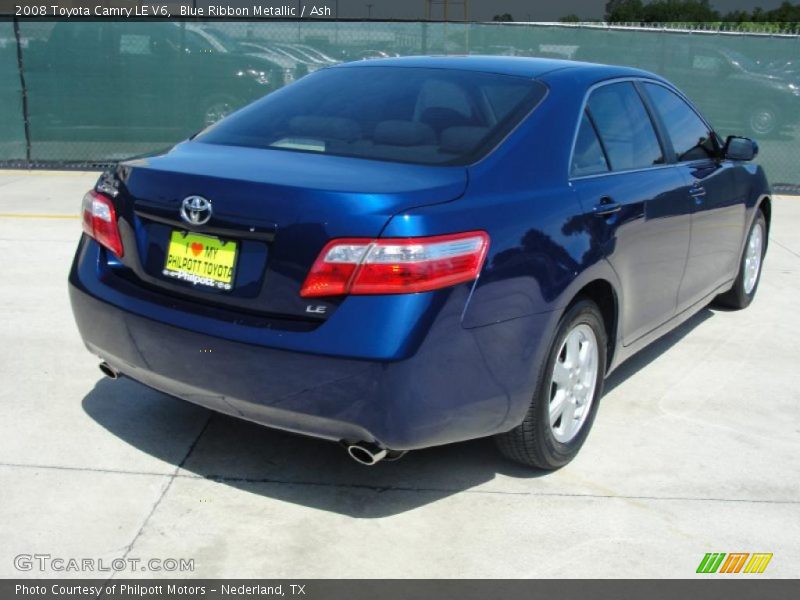 Blue Ribbon Metallic / Ash 2008 Toyota Camry LE V6