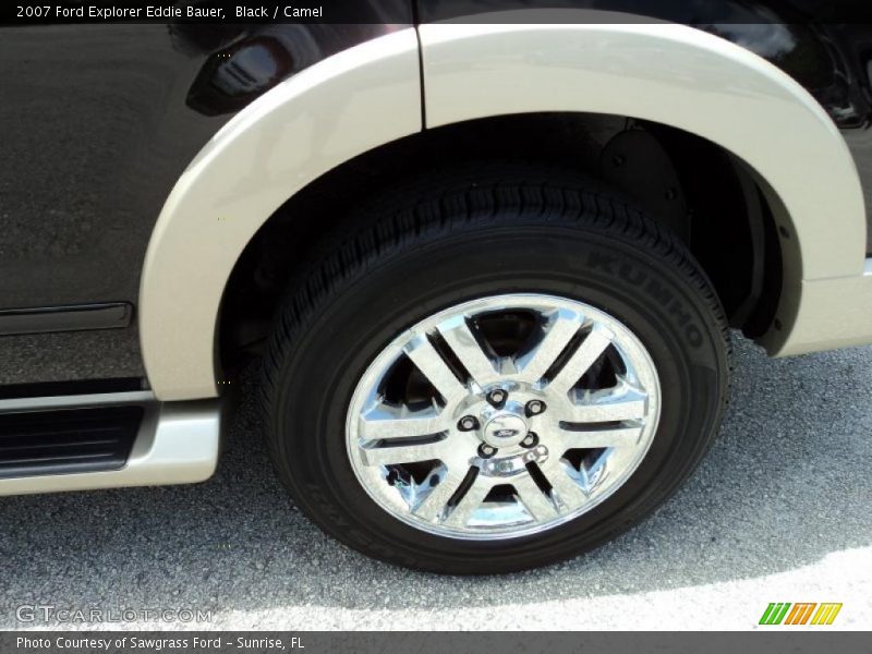 Black / Camel 2007 Ford Explorer Eddie Bauer