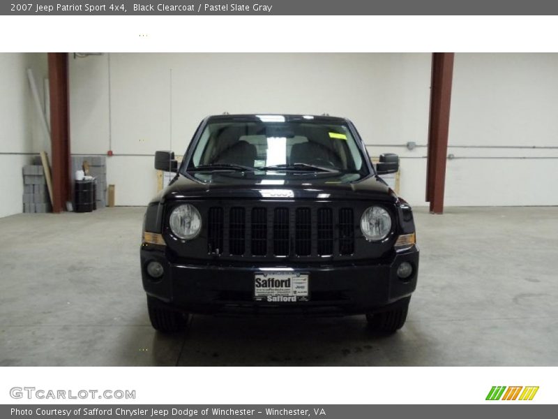 Black Clearcoat / Pastel Slate Gray 2007 Jeep Patriot Sport 4x4