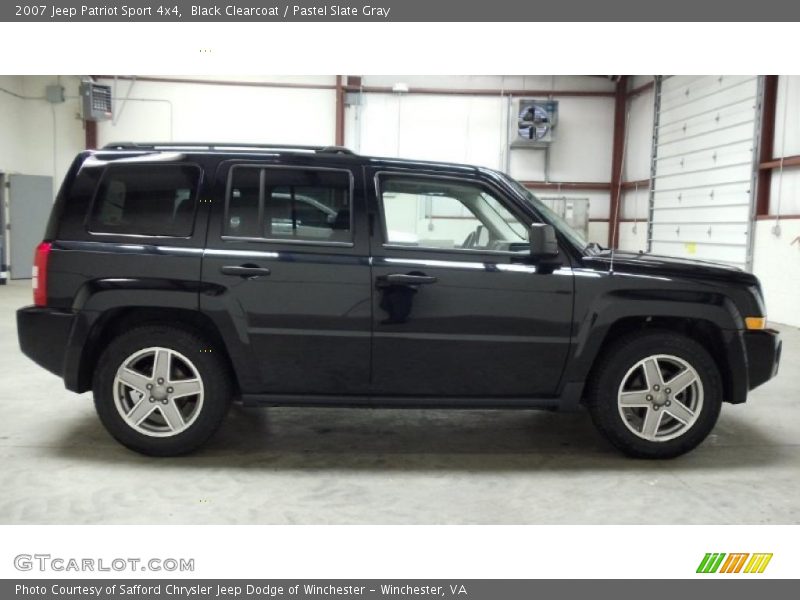 Black Clearcoat / Pastel Slate Gray 2007 Jeep Patriot Sport 4x4