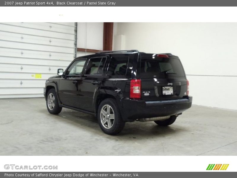 Black Clearcoat / Pastel Slate Gray 2007 Jeep Patriot Sport 4x4