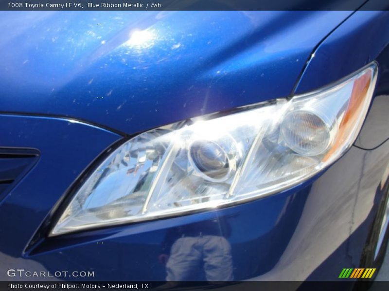 Blue Ribbon Metallic / Ash 2008 Toyota Camry LE V6