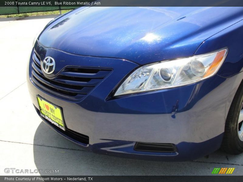 Blue Ribbon Metallic / Ash 2008 Toyota Camry LE V6