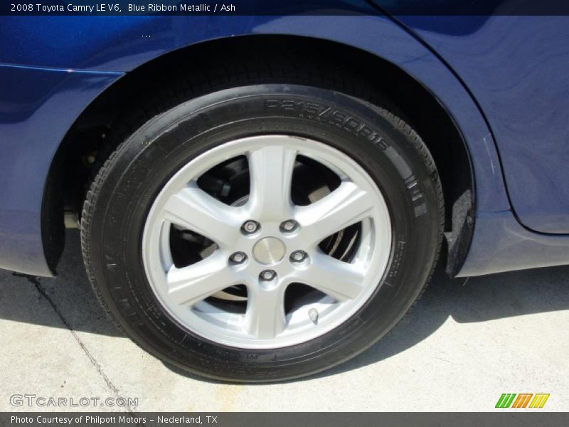 Blue Ribbon Metallic / Ash 2008 Toyota Camry LE V6