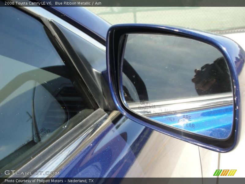 Blue Ribbon Metallic / Ash 2008 Toyota Camry LE V6