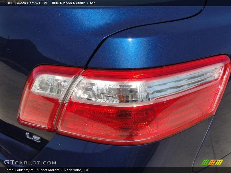 Blue Ribbon Metallic / Ash 2008 Toyota Camry LE V6