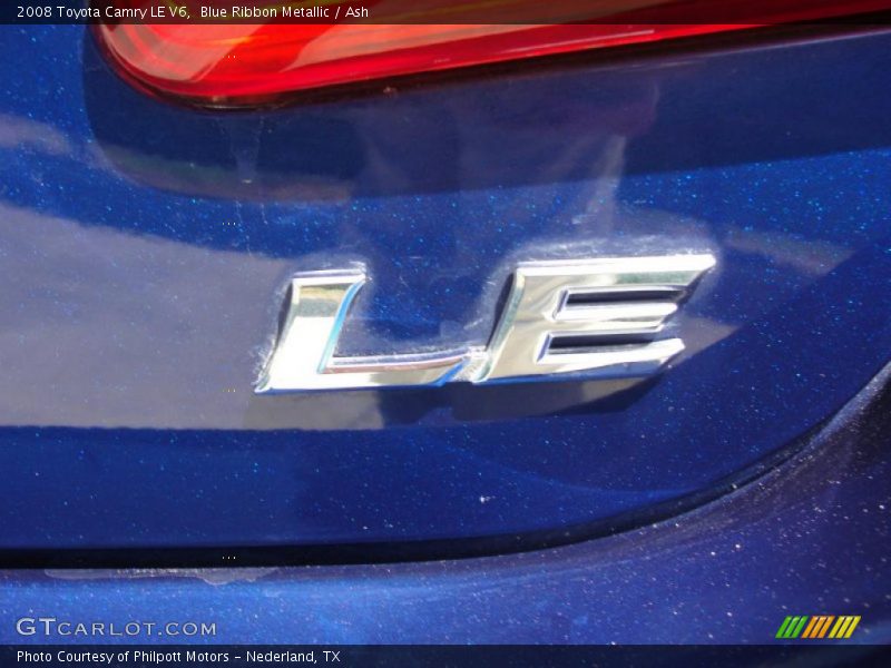 Blue Ribbon Metallic / Ash 2008 Toyota Camry LE V6