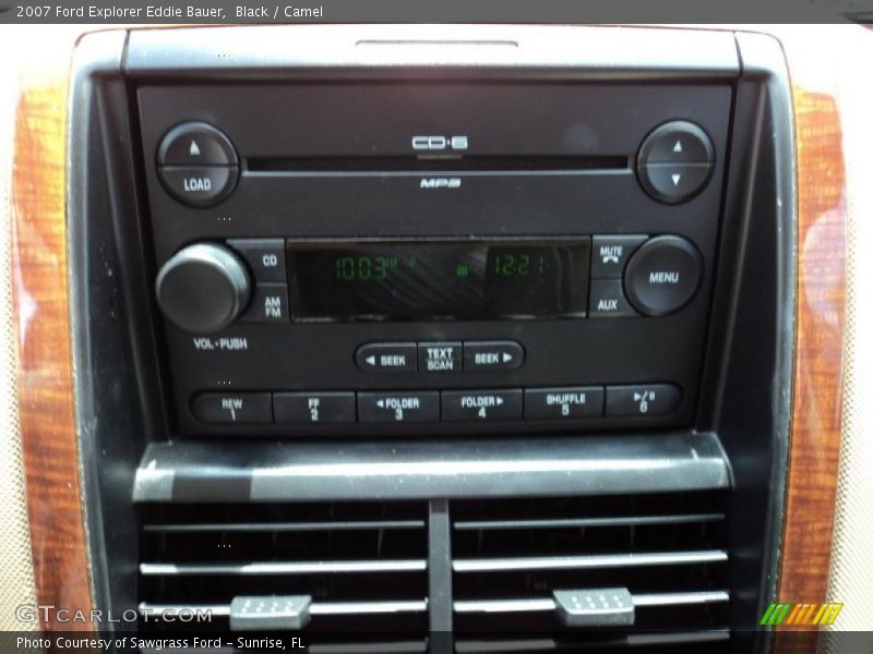 Black / Camel 2007 Ford Explorer Eddie Bauer