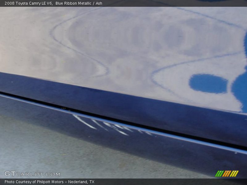 Blue Ribbon Metallic / Ash 2008 Toyota Camry LE V6
