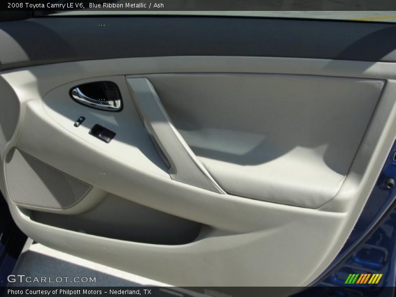 Blue Ribbon Metallic / Ash 2008 Toyota Camry LE V6