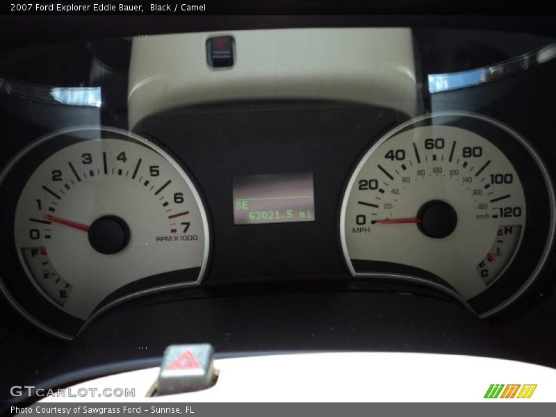 Black / Camel 2007 Ford Explorer Eddie Bauer