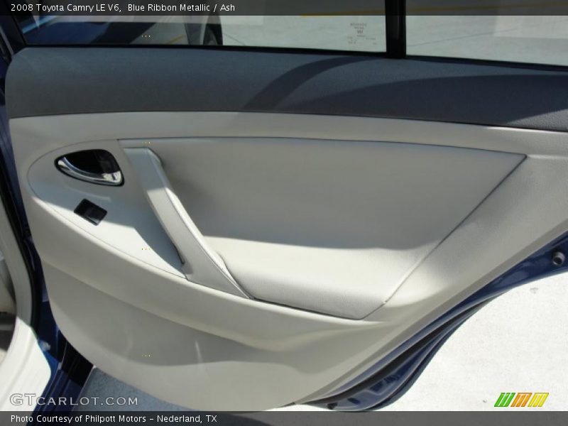 Blue Ribbon Metallic / Ash 2008 Toyota Camry LE V6