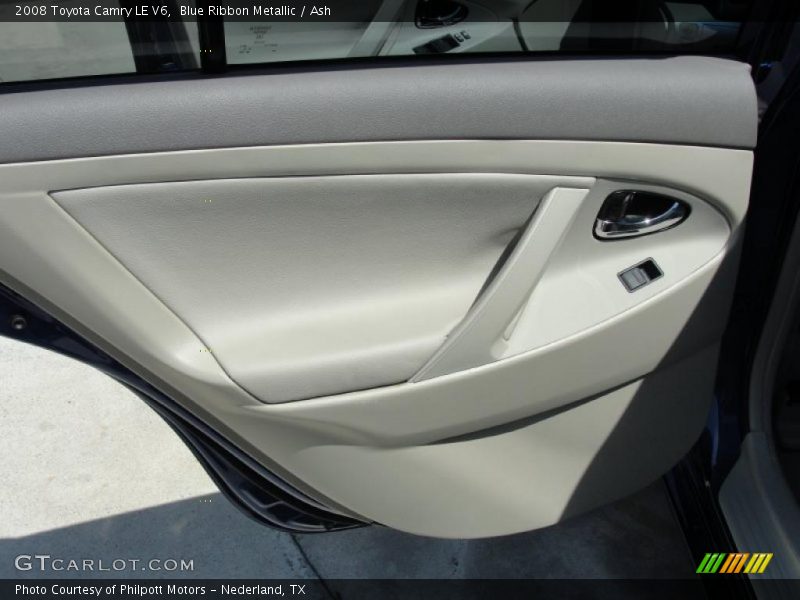 Blue Ribbon Metallic / Ash 2008 Toyota Camry LE V6