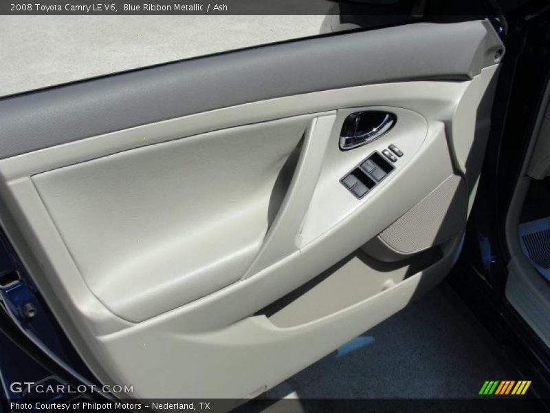 Blue Ribbon Metallic / Ash 2008 Toyota Camry LE V6