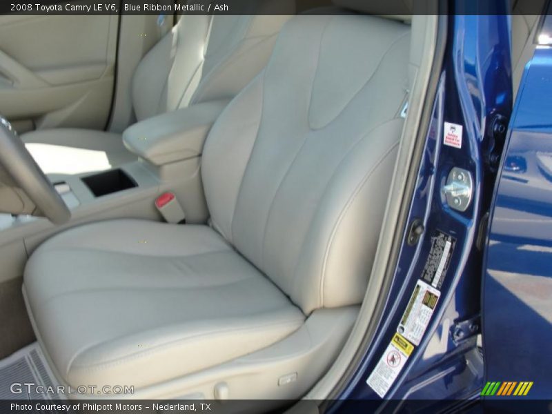 Blue Ribbon Metallic / Ash 2008 Toyota Camry LE V6