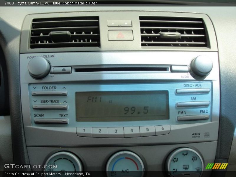Blue Ribbon Metallic / Ash 2008 Toyota Camry LE V6
