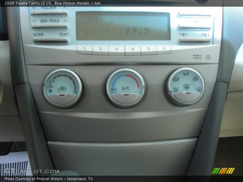 Blue Ribbon Metallic / Ash 2008 Toyota Camry LE V6