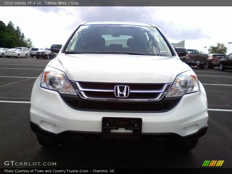 Taffeta White / Gray 2010 Honda CR-V LX