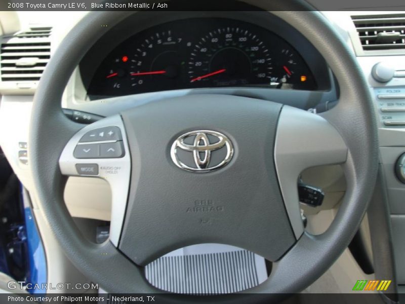 Blue Ribbon Metallic / Ash 2008 Toyota Camry LE V6