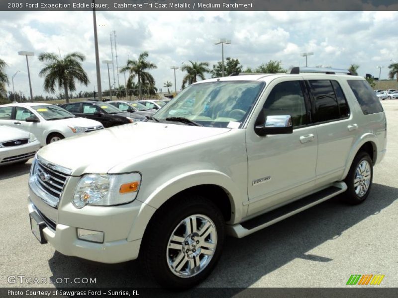Cashmere Tri Coat Metallic / Medium Parchment 2005 Ford Expedition Eddie Bauer