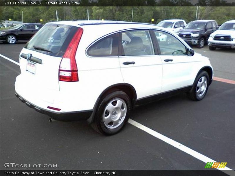 Taffeta White / Gray 2010 Honda CR-V LX