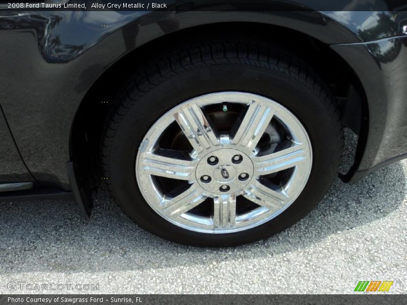 Alloy Grey Metallic / Black 2008 Ford Taurus Limited