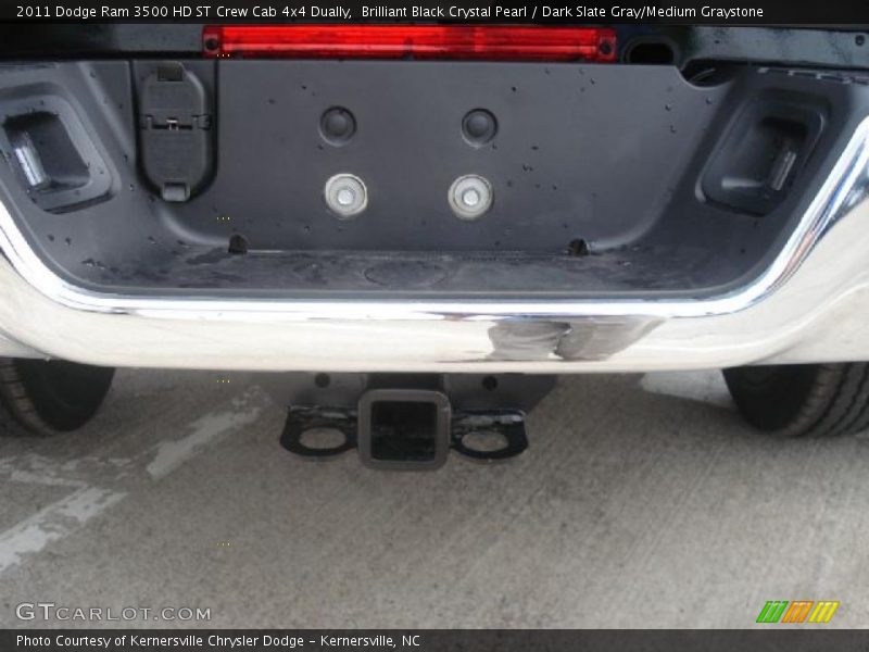 Brilliant Black Crystal Pearl / Dark Slate Gray/Medium Graystone 2011 Dodge Ram 3500 HD ST Crew Cab 4x4 Dually