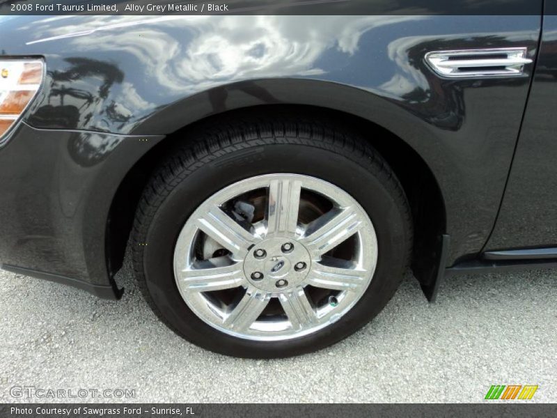 Alloy Grey Metallic / Black 2008 Ford Taurus Limited