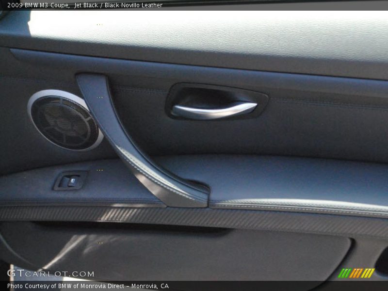 Jet Black / Black Novillo Leather 2009 BMW M3 Coupe